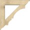Ekena Millwork Balboa Traditional Rough Sawn Bracket w/ Offset Brace, Douglas Fir, 8"W x 38"D x 38"H BKT0806X38X38BOA01RDF - alternate 3